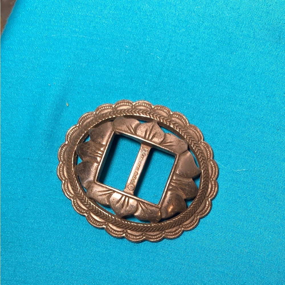 Silver Belt Buckle